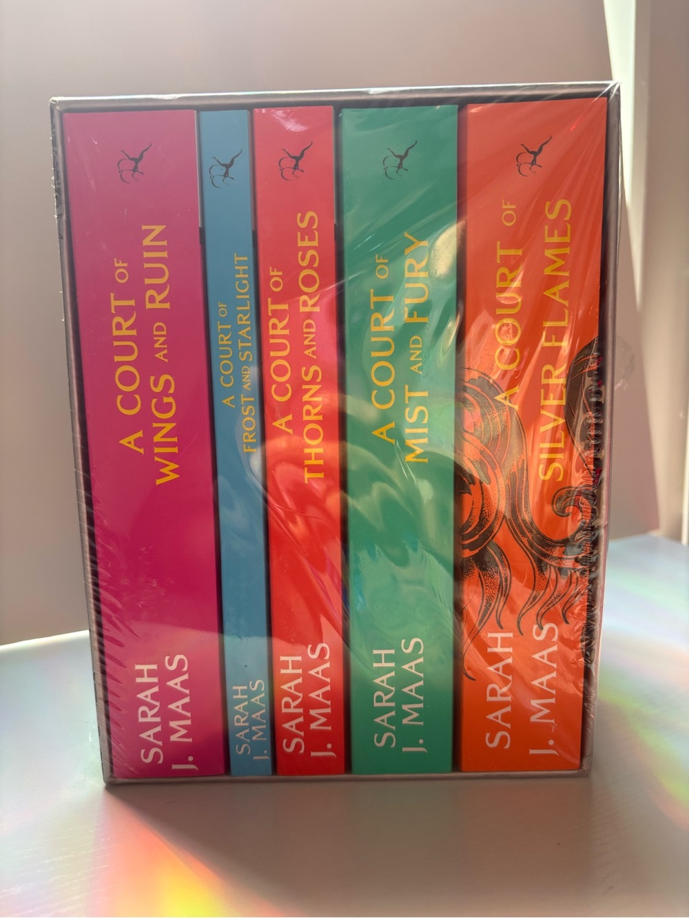 A Court of Thorns and Roses Box Set by Sarah J. Maas - Bright Multi